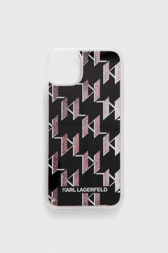 Θήκη κινητού Karl Lagerfeld iPhone 14 Plus 6,7" για τηλέφωνο μαύρο KLHCP14MLMNMK