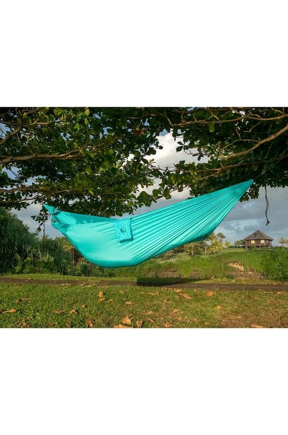 Ticket to The Moon egyszemélyes függőágy Compact türkiz TMC.COMPACT