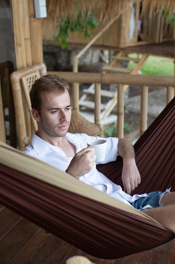 Ticket to The Moon kétszemélyes függőágy Original barna TMO.ORIGINAL