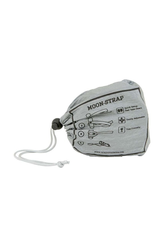 Ticket to The Moon pasy montażowe do hamaka Moon Straps 2-pack TMSTRAP czarny AA00
