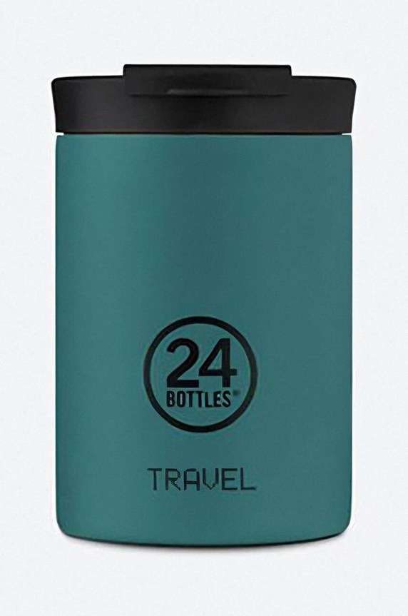 24bottles kubek termiczny Travel Tumbler 350 Atlantic Bay zielony TRAVEL.TUMBLER.350.ATLA