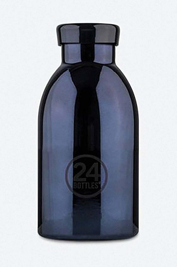 Termo fľaša 24bottles čierna CLIMA.330.BLACK.RADIANC