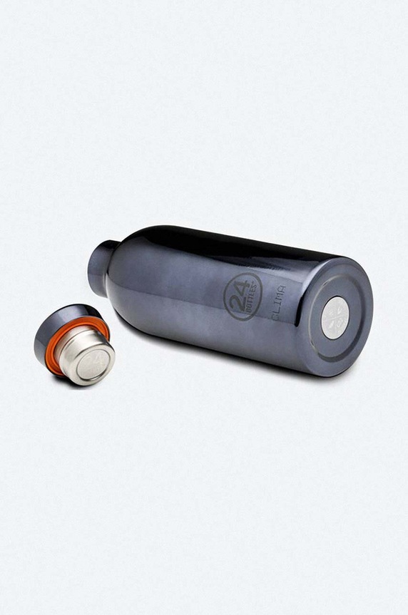 Termo fľaša 24bottles CLIMA.330.BLACK.RADIANC čierna AA00