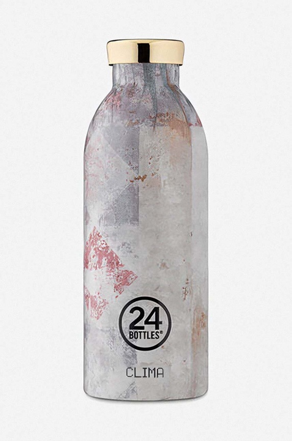 24bottles thermal bottle gray CLIMA.BOTTLE.500.VILLA
