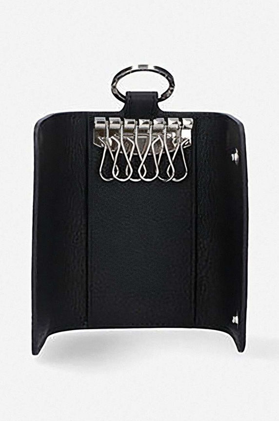 Accessories A.P.C. leather key case Hiro PXBLH.H63475 black