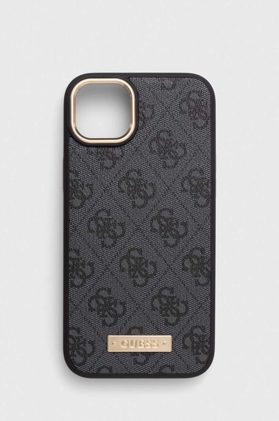 Guess telefon tok iPhone 14 Plus 6,7" telefonhoz szürke GUHMP14MU4GPRK