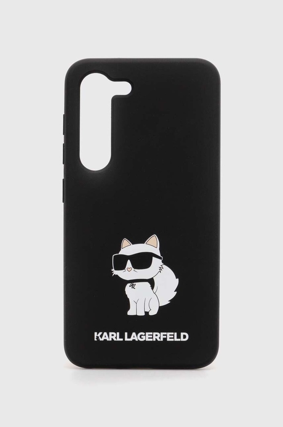 Karl Lagerfeld etui na telefon S23 S911 na telefon czarny KLHCS23SSNCHBCK