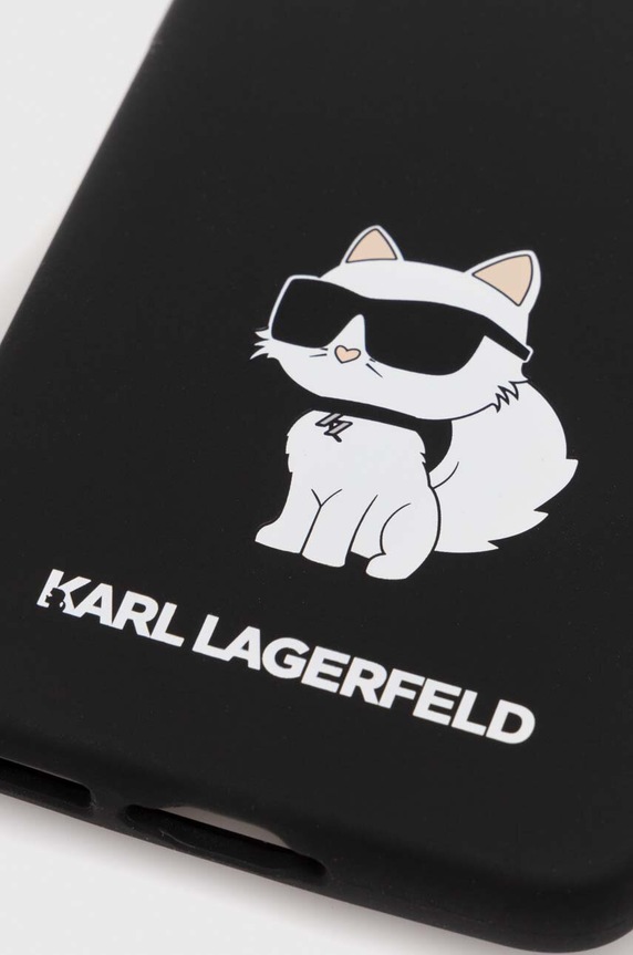 Karl Lagerfeld etui na telefon S23 S911 KLHCS23SSNCHBCK czarny AA00