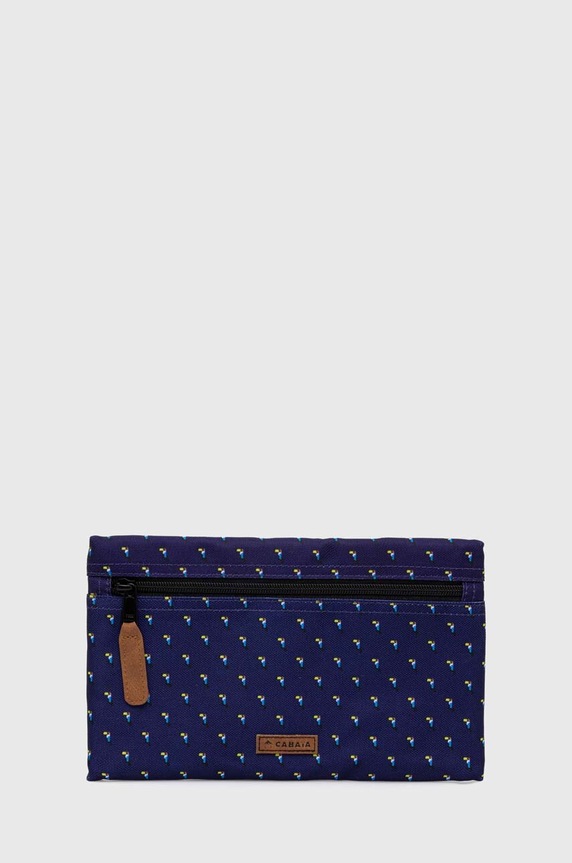 Přední kapsa na batoh Cabaia hladký námořnická modř BAGPOCKETS19