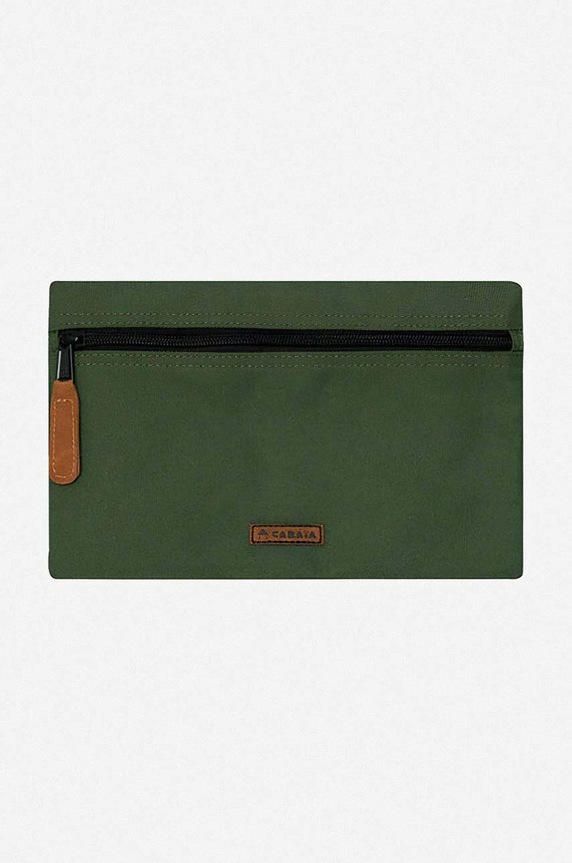 Vonkajšie vrecko na batoh Cabaia jednofarebný zelená BAGPOCKETS19