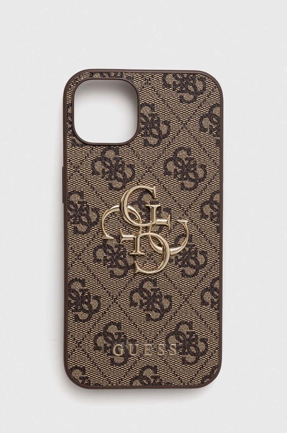 Etui za telefon Guess iPhone 13 6,1" za telefon smeđa GUHCP13M4GMGBR