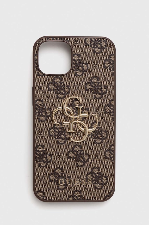 Etui za telefon Guess iPhone 13 6,1" za telefon smeđa GUHCP13M4GMGBR