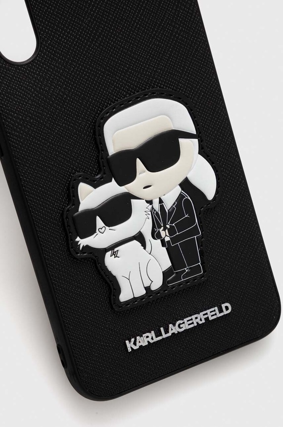 Θήκη κινητού Karl Lagerfeld A34 5G A346 KLHCA34SANKCPK μαύρο AA00