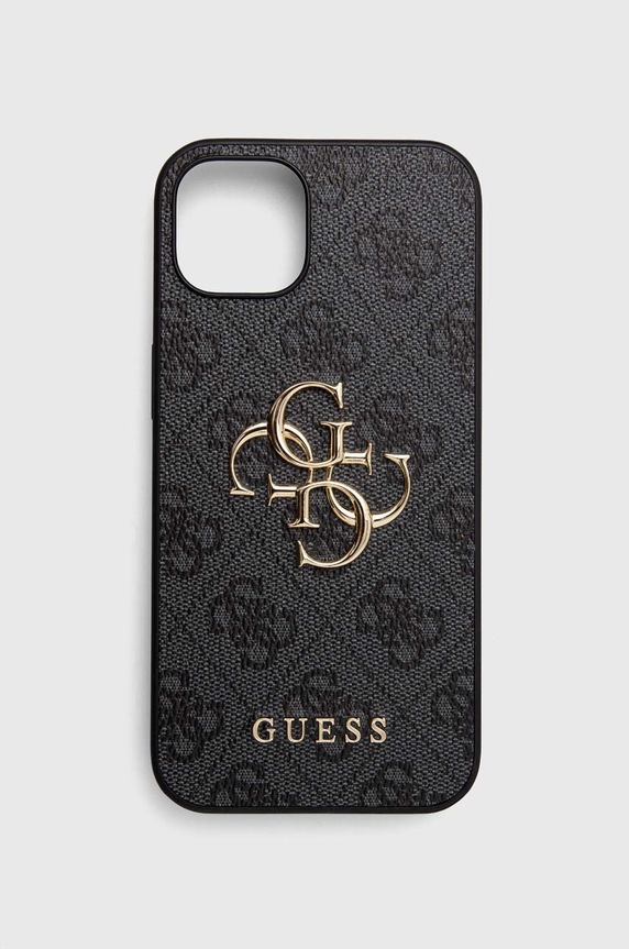 Guess telefon tok iPhone 13 6,1 telefonhoz szürke GUHCP13M4GMGGR