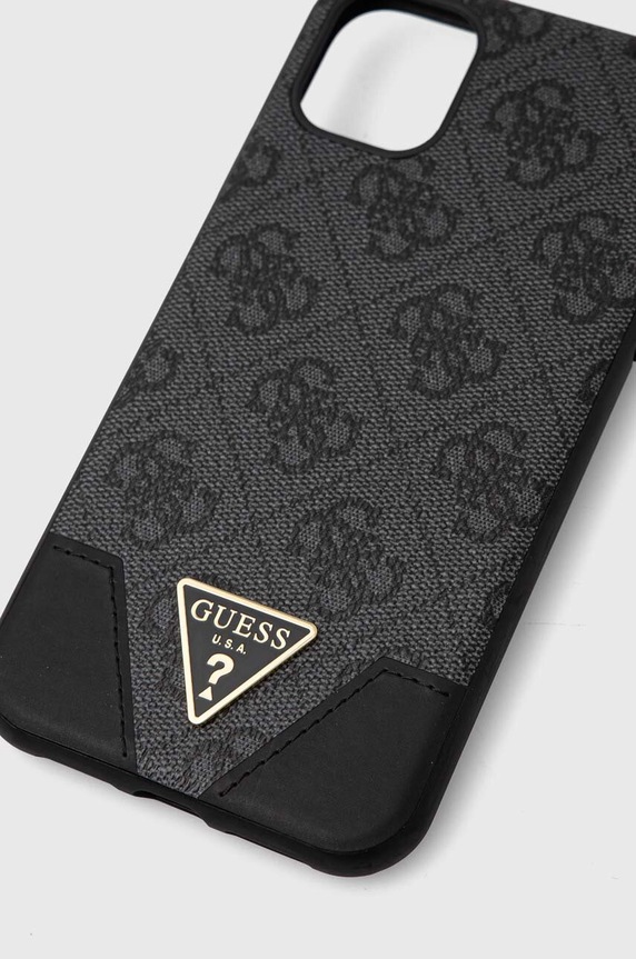 Guess Husă pentru telefon iPhone 11 6,1" / Xr GUHCN61PU4GHBK gri AA00