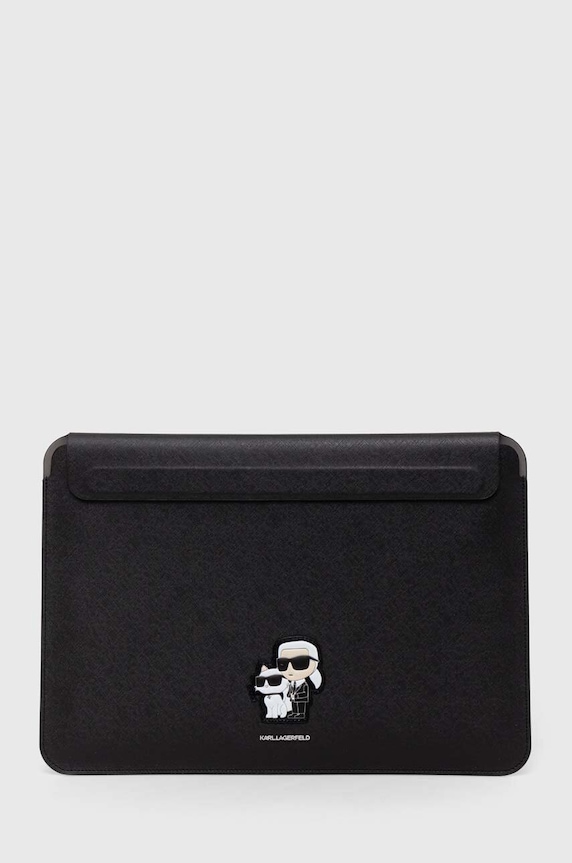 Obal na notebook Karl Lagerfeld Sleeve 16" na notebook černá KLCS16SAKCPMK