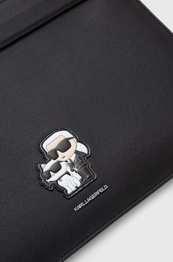 Doplňky Obal na notebook Karl Lagerfeld Sleeve 16" KLCS16SAKCPMK černá