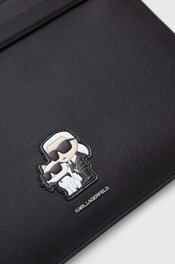 Doplňky Obal na notebook Karl Lagerfeld Sleeve 16" KLCS16SAKCPMK černá
