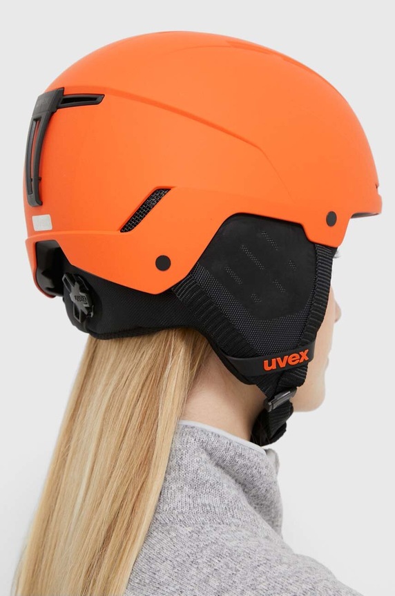 Uvex kask narciarski Stance 56.6.312 pomarańczowy AA00