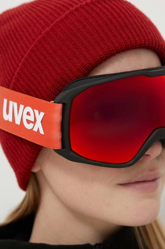 Akcesoria Uvex gogle narciarskie Xcitd CV 55.0.642 różowy