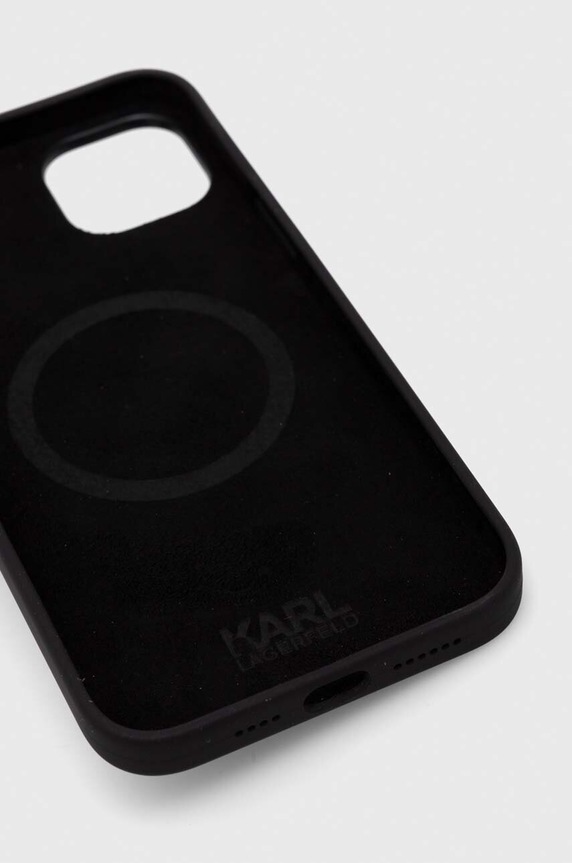 Dodaci Etui za telefon Karl Lagerfeld iPhone 14 Plus 6,7 KLHMP14MSSKCK crna
