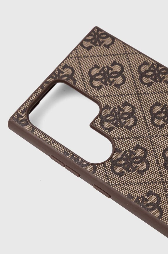 Guess telefon tok S23 Ultra S918 GUHCS23LG4GLBR barna AA00