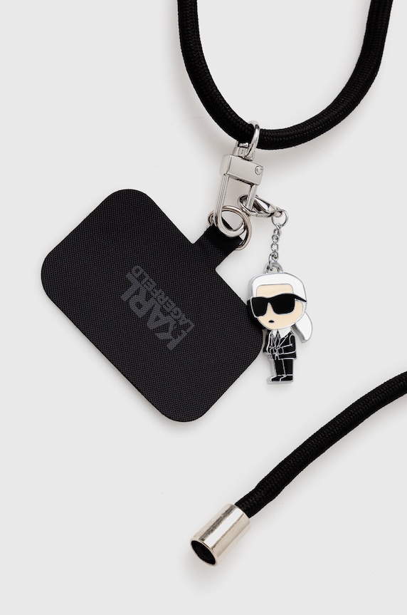 Lifestyle Λουράκι τηλεφώνου Karl Lagerfeld Universal CBDY KLUCNMSCKIK μαύρο