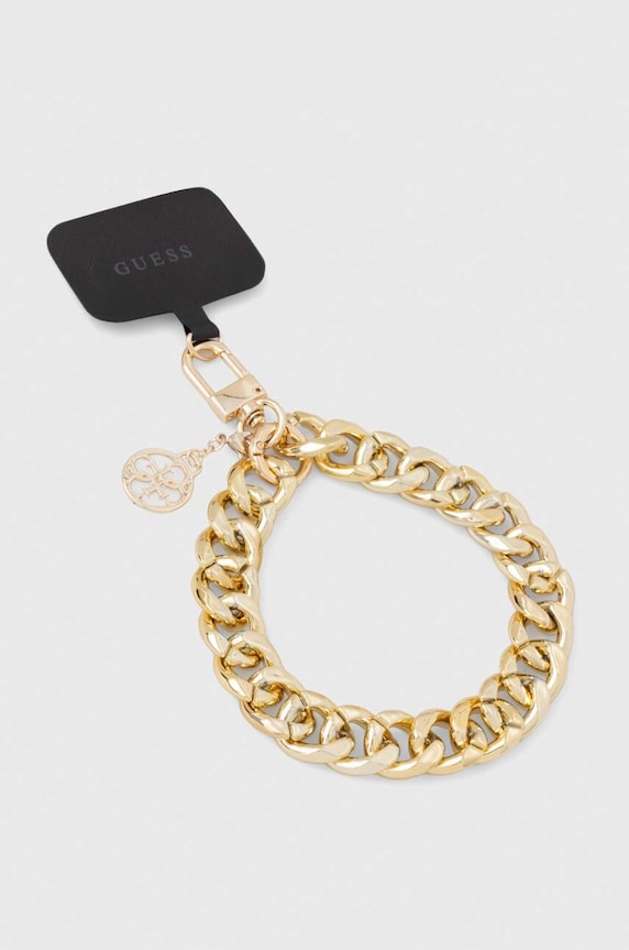 Брелок для телефону Guess золотий GUOUCBMC4MD