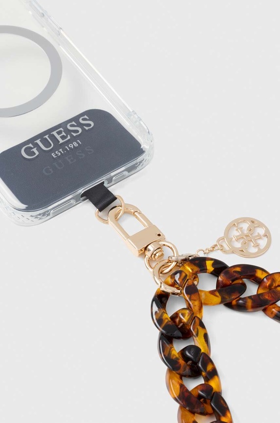 Βραχιόλι κινητού Guess GUOUCBMC4MT καφέ AA00