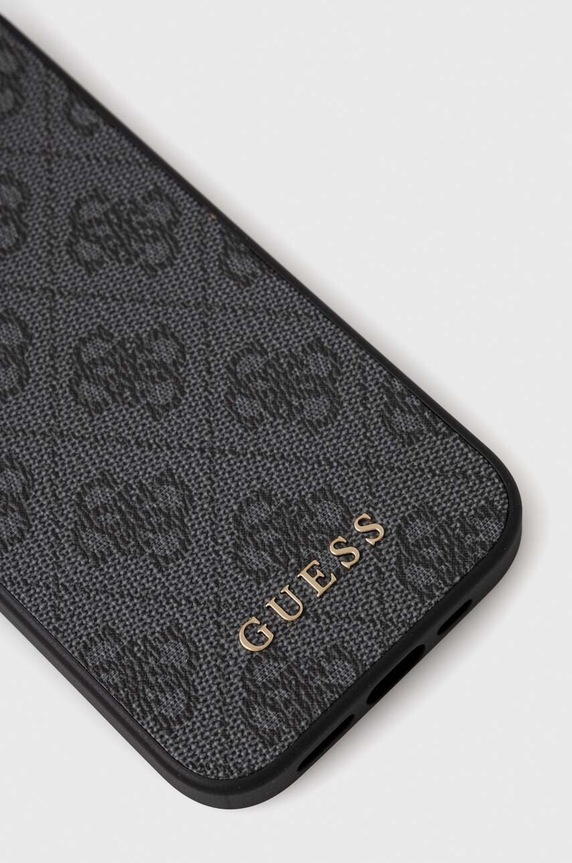 Guess telefon tok iPhone 15 Pro 6.1 GUHCP15LG4GFGR szürke AA00
