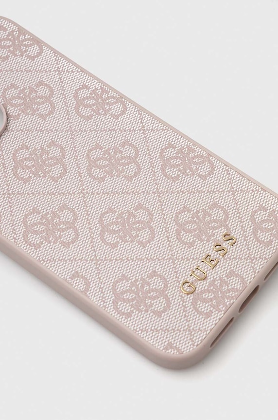 Etui za telefon Guess iPhone 15 Pro Max 6.7 6.7" GUHCP15XG4GFPI roza AA00