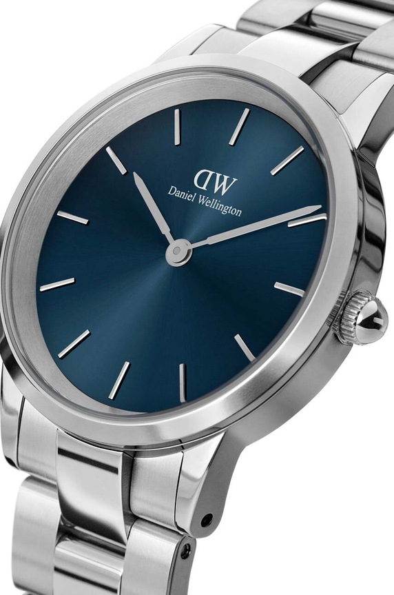 Daniel Wellington zegarek Iconic Link Arctic 36 DW00100458 srebrny AA00