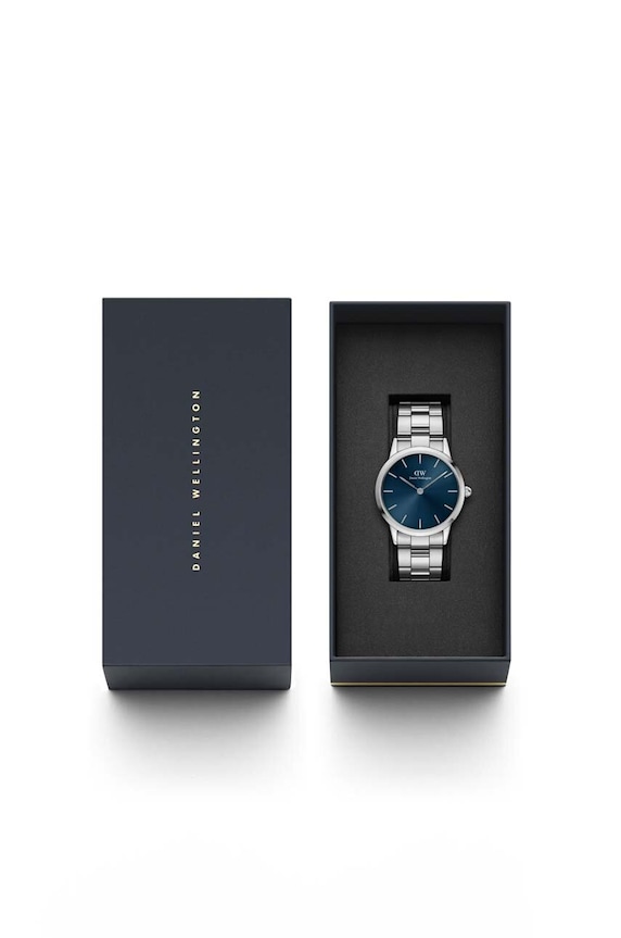 Daniel Wellington zegarek Iconic Link Arctic 36 DW00100458 srebrny