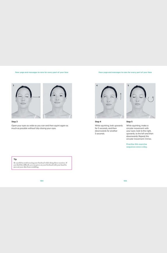 Lifestyle könyv Face Yoga, Onuma Izumi HG1112 többszínű