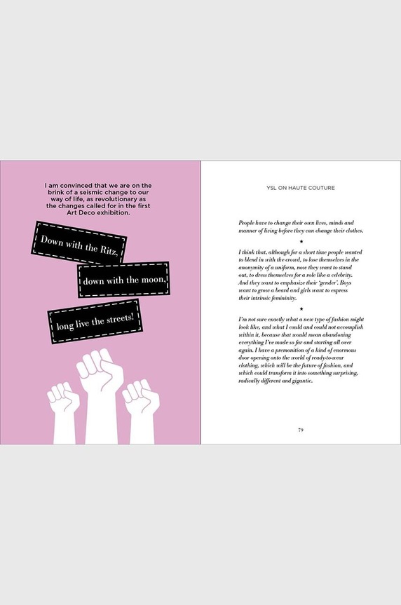 Thousand könyv The World According to Yves Saint Laurent by Jean-Christophe Napias, English TH1550