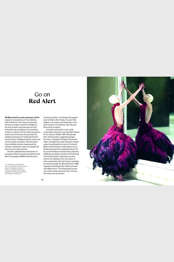 Książka What Alexander McQueen Can Teach You About Fashion by Ana Finel Honigman, English QU1081 multicolor AA00
