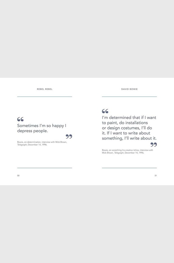 QeeBoo könyv The Little Guide to David Bowie by Orange Hippo!, English CB1103 többszínű