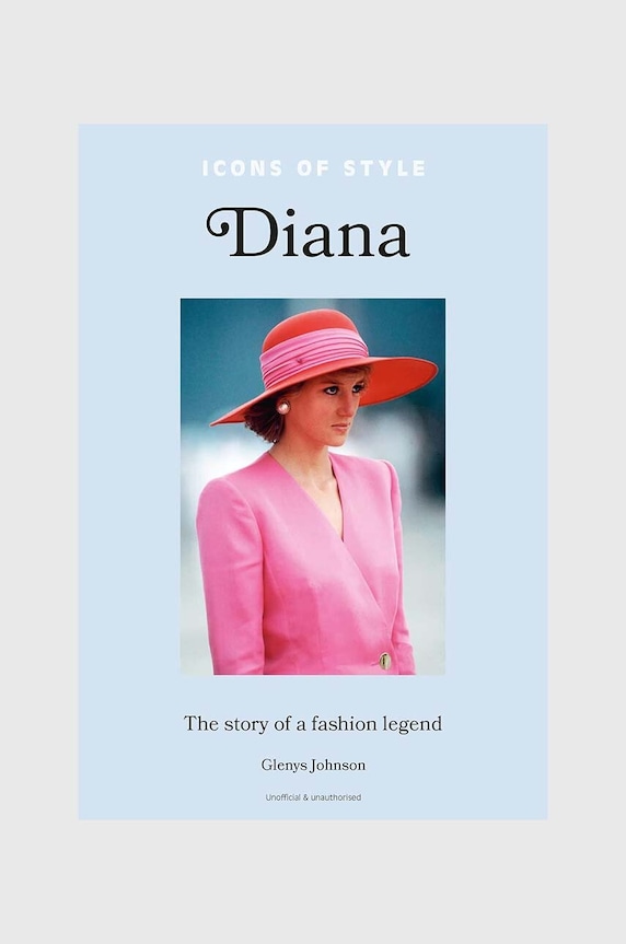 Βιβλίο Icons of Style - Diana by Glenys Johnson, English πολύχρωμο CB1106