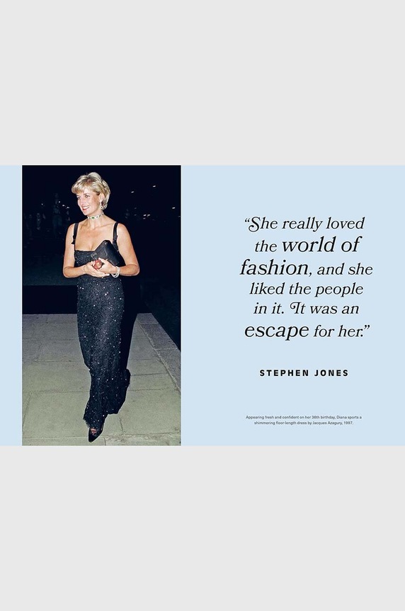 Βιβλίο Icons of Style - Diana by Glenys Johnson, English CB1106 πολύχρωμο AA00