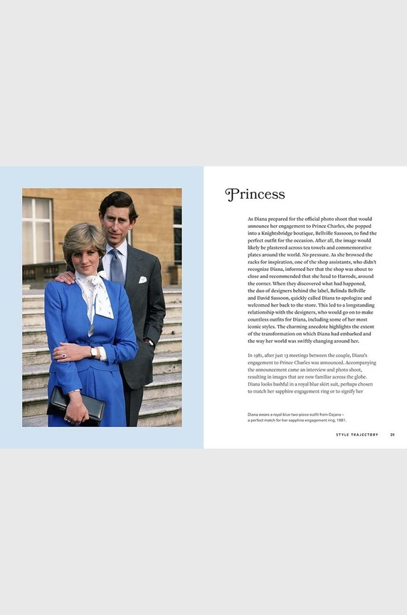 Lifestyle Βιβλίο Icons of Style - Diana by Glenys Johnson, English CB1106 πολύχρωμο