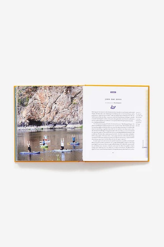 Lifestyle Książka Fifty Places to Practice Yoga Before You Die by Chris Santella, DC Helmuth, English AB1129 multicolor