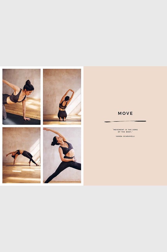 Βιβλίο γιόγκα Happy by Hannah Barrett, English ροζ HG1087