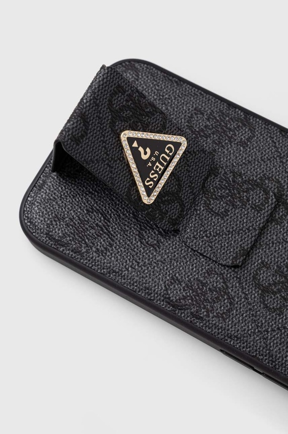 Guess telefon tok iPhone 15 / 14 / 13 6.1'' GUHCP15SPGS4TDK szürke AA00