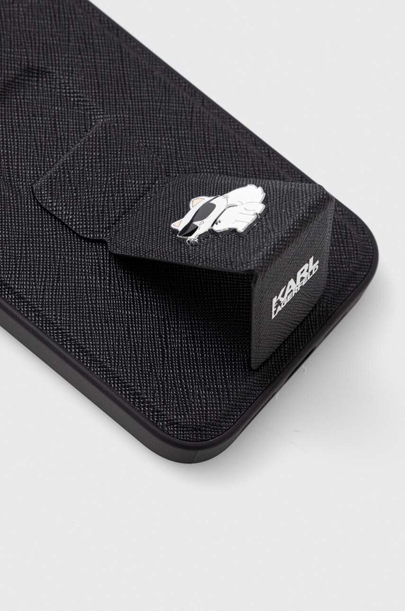 Doplnky Puzdro na mobil Karl Lagerfeld iPhone 13 Pro Max 6.7'' KLHCP13XGSACHPK čierna