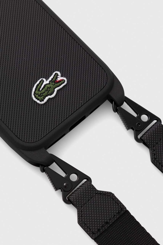 Αξεσουάρ Θήκη κινητού Lacoste iPhone 15 Pro 6.1" LCHCP15LSPVCK μαύρο