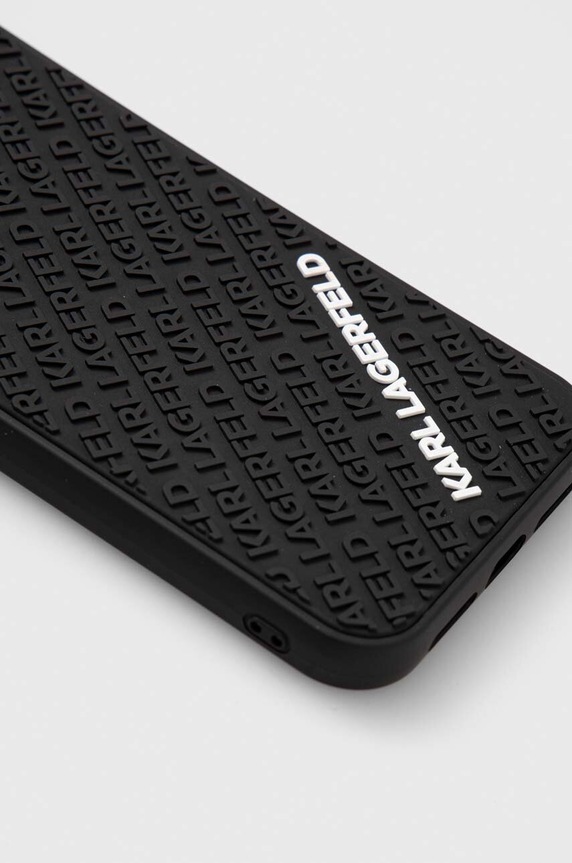 Obal na telefon Karl Lagerfeld iPhone 15 Plus / 14 Plus 6.7" KLHCP15M3DMKRLK černá AA00