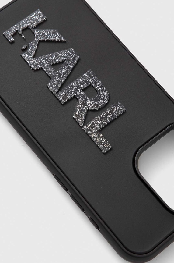 Karl Lagerfeld Husă pentru telefon iPhone 15 Pro Max 6.7" KLHCP15X3DMBKCK negru AA00