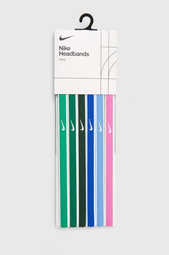 Κορδέλες Nike 6-pack προπόνηση πράσινο N.100.2021.305