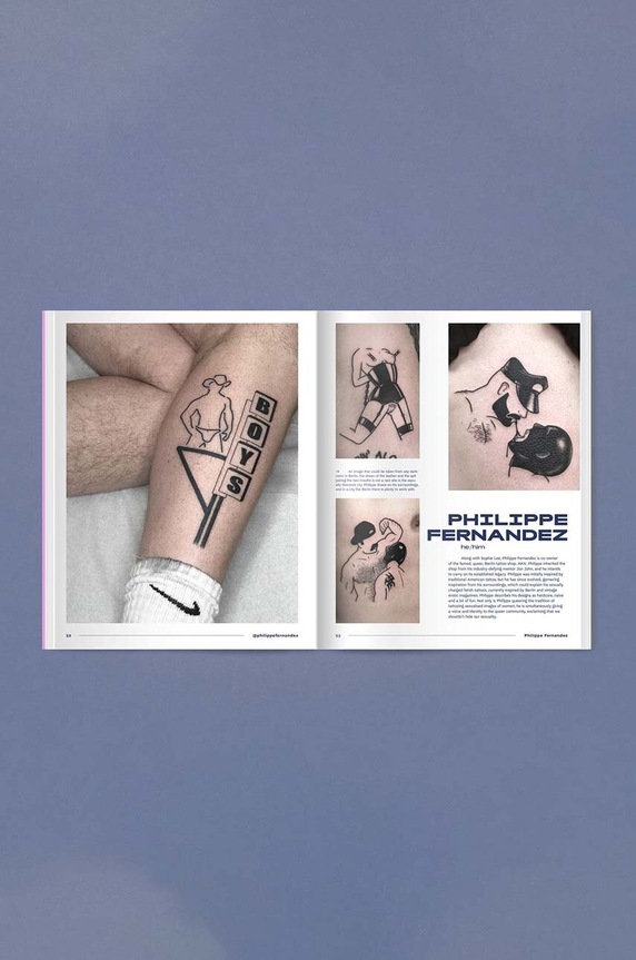 książka Queer Tattoo by Benjamin Wolbergs AC1335 multicolor AA00