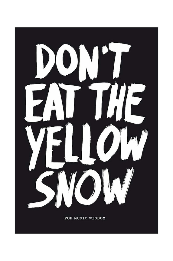 książka Don't eat the yellow snow by Marcus Kraft multicolor LK1027